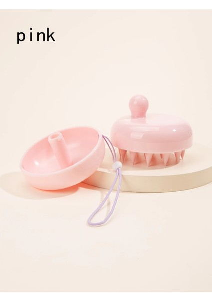Sarı Silikon Şampuan Saç Derisi Saç Masajı Kafa Vücut Saç Derisi Masaj Fırçası Tarak Saç Yıkama Tarağı Duş Fırçası Banyo Spa Masaj Fırçası (Yurt Dışından)