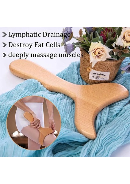 3 Adet Profesyonel Ahşap Maderoterapi Kiti Ahşap Terapi Masaj Aletleri Komple Kit - Anti-Selülit Lenfatik Drenaj Kas Relax (Yurt Dışından) fırsatları