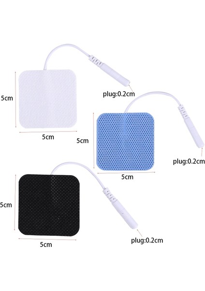 4 Way2.5mmplug Elektrot Pedleri Fizyoterapi Iletken Jel Ems Akupunktur Kas Stimülatörü Patche Elektrikli Onlarca Dijital Terapi Makinesi (Yurt Dışından) modelleri