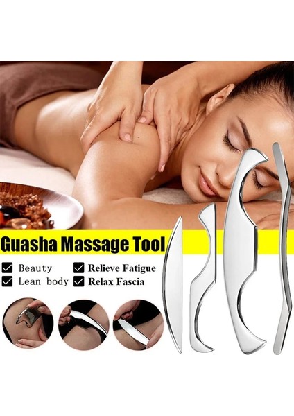 1 Adet Paslanmaz Çelik Iastm Terapi Masaj Aletleri Derin Doku Masajı Guasha Fasya Kurtarma Kas Gevşeme Gua Sha Kazıma Tahtası (Yurt Dışından) modelleri