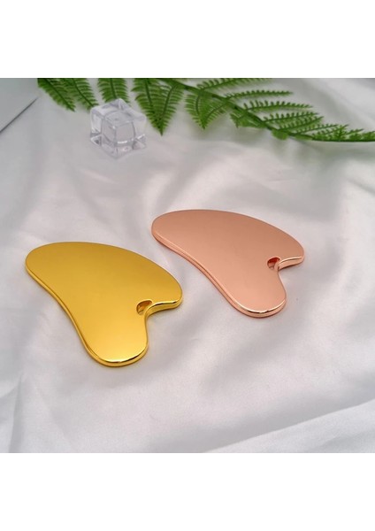 A4 Yüz Paslanmaz Çelik Kazıyıcı Masaj Aracı Yüz Germe Anti-Aging Cilt Sıkılaştırma Soğutma Metal Şişliği Azaltmak Yüz Gümüş (Yurt Dışından) fırsatları