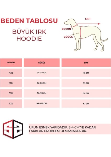 Köpek Kıyafeti, Orta Ve Büyük Irk Köpek Hoodie, Positive 15-30kg