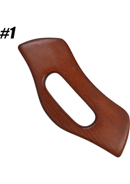 1 Gua Sha Lenfatik Drenaj Aracı, Sırt Masajı Kas Serbest Bırakma Aracı-Vücut Şekillendirici, Anti Selülit Ahşap Terapi Masaj Aletleri (Yurt Dışından)