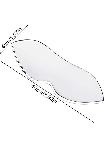Stil 10 Paslanmaz Çelik Iastm Terapi Gua Sha Kazıma Tahtası Masaj Aletleri Derin Doku Masajı Guasha Fasya Kurtarma Kas Gevşeme (Yurt Dışından)