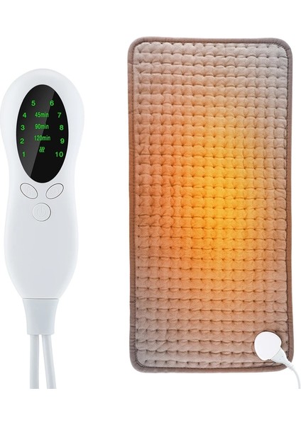 40 76 cm Abd Fışı 100-120 V Elektrikli Isıtma Yastığı Fizyoterapi Battaniyesi 10 Dişliler Sıcaklık Kontrolü Sıcak Kompres Vücut Ağrısını Rahatlatmak Omuz Sırt Sıcak Tutmak (Yurt Dışından)