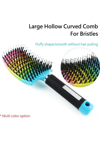 Yeni Yeşil Saç Derisi Masaj Tarak Saç Fırçası Baş Masajı Rölyef Stres Islak Kıvırcık Detangle Saç Fırçası Salon Kuaförlük Şekillendirici Saç Bakımı (Yurt Dışından) fiyatları