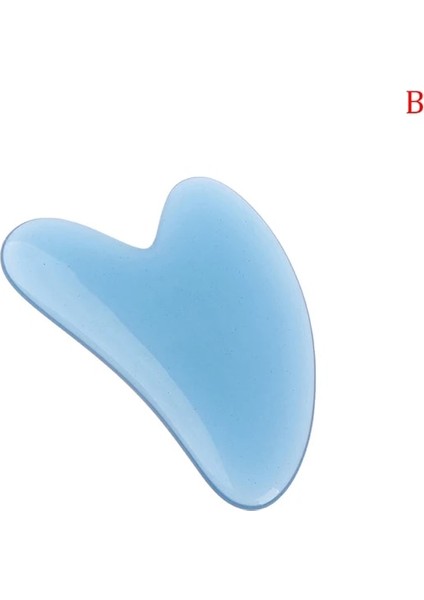 P13 Gua Sha Kurulu Yüz Kazıma Kazıma Plakası Yüz Vücut Masaj Aracı Yeni Spa Masaj Balmumu Guasha Boyun Geri Kazıma (Yurt Dışından)