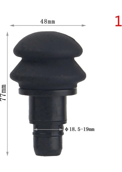 Gösterildiği Gibi 1 Adet Yedek Kafaları Masaj Tabancası Kas Stimülatörü Vücut Gevşeme Şekillendirme Egzersiz Fasya Tabancası Masaj Kafası אקדח עיסוי (Yurt Dışından)