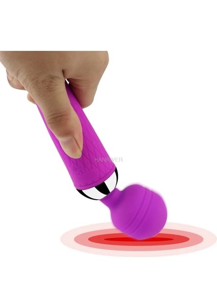 1 Adet Vücut Masajı Masaj Sopası Ev Taşınabilir Unisex Titreşim Tüm Vücut Çok Fonksiyonlu Masaj (Yurt Dışından)