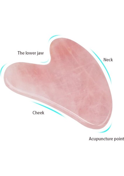 Yeşil Gösterildiği Gibi Doğal Yeşim Taşı Gua Sha Masaj Tahtası Gül Kuvars Guasha Plaka Yeşim Yüz Masajı Kazıyıcılar Araçları Yüz Boyun Arka Vücut (Yurt Dışından) modelleri