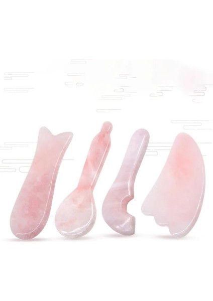 11 Doğal Gül Kuvars Yeşim Gua Sha Taş Kurulu Masaj Gua Sha Kazıyıcılar Kurulu Plaka Yeşim Yüz Masaj Aracı Yüz Boyun Geri Vücut (Yurt Dışından) indirimleri