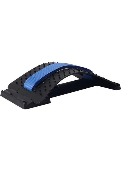 Siyah Mavi Geri Germe Cihazı Sırt Masajı Bel Desteği Kas Rölyef Aracı Fitness Masajı Için (Yurt Dışından)