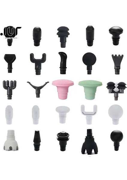 1 Adet/1 Takım Masaj Tabancası Kas Stimülatörü Için Yedek Kafalar Vücut Gevşeme Şekillendirme Egzersiz Fasya Tabancası Masaj Headpistool (Yurt Dışından)