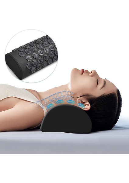 B Akupunktur Noktası Stimülasyonu Akupunktur Mat Boyun Masaj Yastığı Boyun Geri Ayak Masajı Stres Rahatlatmak Akupunktur Akupunktur Yoga Mat (Yurt Dışından)