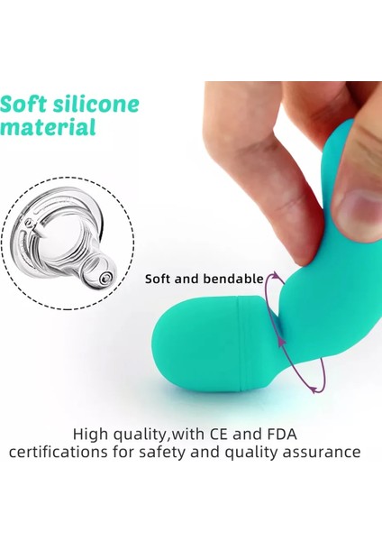 Mor Güçlü Mini Masaj Boyun Omuz Sırt Vücut Masaj Aletleri El Su Geçirmez Sessiz Şarj Edilebilir Kişisel Masaj Kadınlar Için (Yurt Dışından) indirimleri