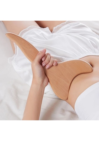 Stil C Ahşap Gua Sha Araçları Lenfatik Drenaj Aracı - Maderoterapia Için Ahşap Terapi Masaj Aletleri, Gua Sha Araçları Anti Selülit Masajı (Yurt Dışından)
