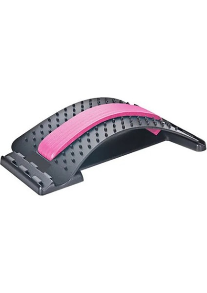 Pembe Abs Lomber Servikal Omurga Desteği Masajı Bel Sedye Omurga Düzeltme Bel Desteği Fitness Yoga Bel Boyun Desteği Brace (Yurt Dışından)