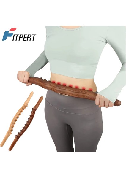 Kömürleşmiş Ahşap Ahşap Terapi Lenfatik Drenaj Masaj Rulo Sopa Araçları, Boyun Sırt Bel Bacak Için Fasya Blaster Mide Selülit Masajı (Yurt Dışından)