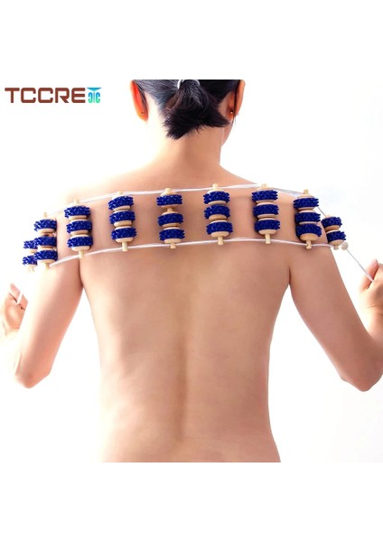 A4 Ahşap Bel Sırt Masajı Rulo Halat Ahşap Terapi Lenfatik Drenaj Masajı Taşınabilir El Haddeleme Omuz Kol Bacak Relax (Yurt Dışından) fiyatları