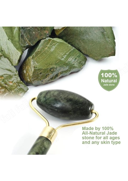 Doğal Yeşim Rulo Gua Sha Seti Yüz Guaj Masaj Kazıyıcı Rulo Seti Yüz Cilt Bakımı Güzellik Sağlık Masaj Aletleri (Yurt Dışından) fiyatları