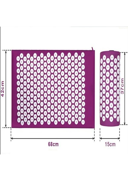 Çoklu Akupunktur Masaj Minderi Masaj Mat Akupunktur Masajı Sırt Vücut Ağrısını Rahatlatmak Çiçek Başak Akupunktur Masaj Mat ve Yastık (Yurt Dışından) fırsatları