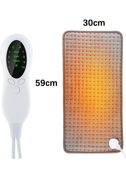 30X59CM Ab (220-240V) 110V-240V Elektrikli Isıtma Yastığı Omuz Boyun Sırt Termal Battaniye Sıcak Zamanlı Fizyoterapi Kış Isıtıcı Omurga Bacak Ağrısı Giderici (Yurt Dışından)