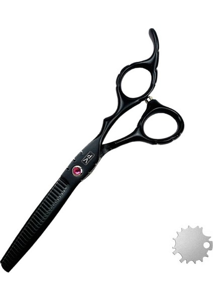 Inceltme 6.0 Inç 17 cm Profesyonel Kuaförlük Makas Düz Makaslar Kesme ve Inceltme Aletleri Berber Dükkanı Inceltme Makası (Yurt Dışından)