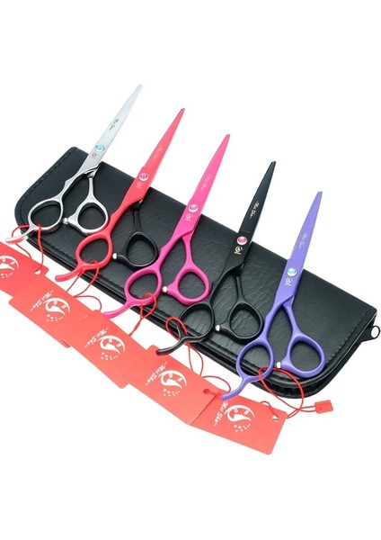 A0047A-06-60 5.5 "6.0" Meisha Yeni Sol El Kuaförlük Makas Solak Kesme Saç Makası JP440C Inceltme Makas Sıcak Satış A0045A (Yurt Dışından)