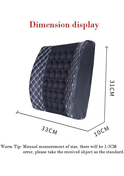 Kırmızı Araba Bel Desteği Yastık 12 V Elektrikli Masaj Bel Yastık Araba Koltuğu Arka Gevşeme Bel Desteği Yastık Yastık K0408 (Yurt Dışından) modelleri
