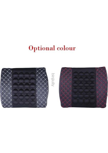 Kırmızı Araba Bel Desteği Yastık 12 V Elektrikli Masaj Bel Yastık Araba Koltuğu Arka Gevşeme Bel Desteği Yastık Yastık K0408 (Yurt Dışından) indirimleri