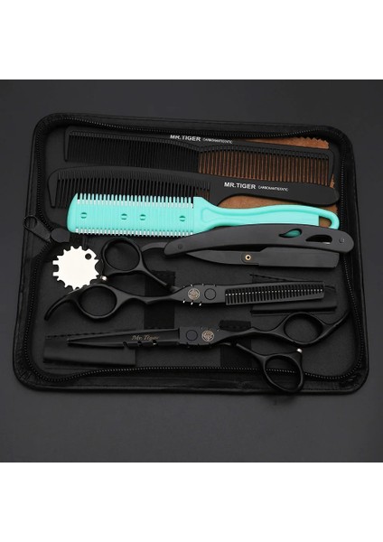 6ct Box-Hshz Profesyonel Saç Makas Saç Profesyonel Berber Makası Saç Kesme Makası Kuaförlük Makası Kuaför Salonu (Yurt Dışından)