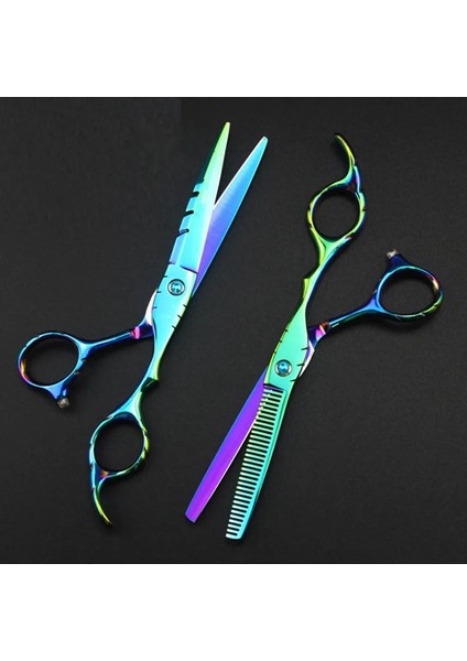 Inceltme Profesyonel Japonya 440C 6 '' Yeşil Saç Makas Kesme Berber Makas Saç Kesimi Inceltme Makası Kesim Makas Kuaförlük Makas (Yurt Dışından) modelleri