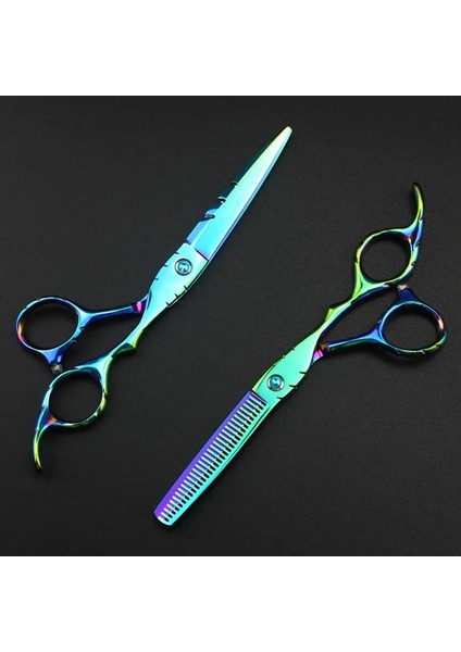 Inceltme Profesyonel Japonya 440C 6 '' Yeşil Saç Makas Kesme Berber Makas Saç Kesimi Inceltme Makası Kesim Makas Kuaförlük Makas (Yurt Dışından) fırsatları
