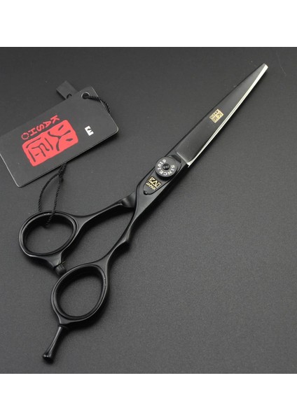 Hj-6s Qcadd Hediye Kutusu 6 Inç Profesyonel Kuaförlük Makas Saç Makas Düz Inceltme Saç Kesme Aleti (Yurt Dışından) modelleri