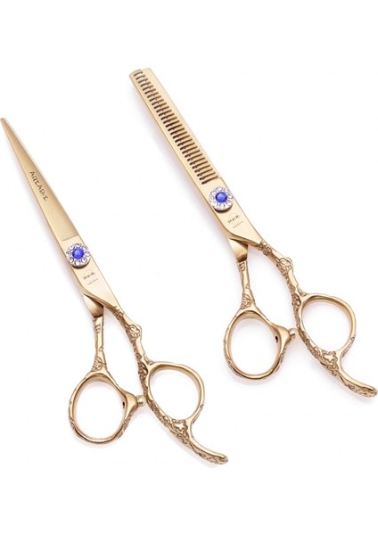 A9002 Heyd 6yy Saç Makas Profesyonel 5.5/6 Inç 440C Berber Kesme Makas Seti Erik Kolu Inceltme Makası Jilet Kenar Dropshipping A9002 (Yurt Dışından)