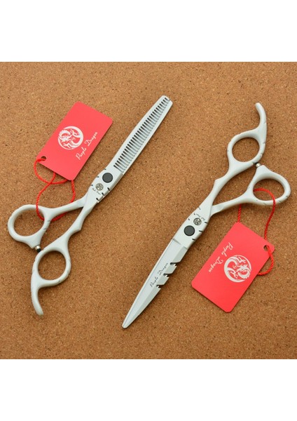 2 Adet Kılıf Ekle Y 6 ''17.5 cm Mor Ejderha Jp 440C Kuaförlük Makas Kesme Makası Inceltme Makas Z1010 Profesyonel Insan Saç Makas (Yurt Dışından) modelleri