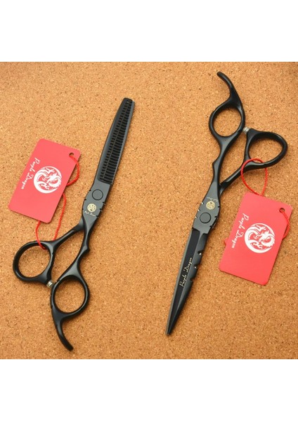 2 Adet Kılıf Ekle Y 6 ''17.5 cm Mor Ejderha Jp 440C Kuaförlük Makas Kesme Makası Inceltme Makas Z1010 Profesyonel Insan Saç Makas (Yurt Dışından) fırsatları