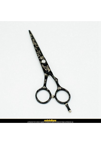 5.5 Inç Inceltme Univinlions 5.5 "6" Profesyonel Salon Makas Berber Makası Japonya Kuaförlük Makas Kuaför Japon Saç Kesme Makası (Yurt Dışından) modelleri