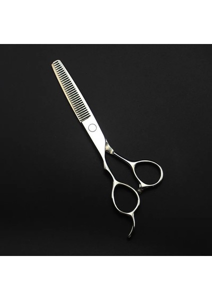 5.5 Inç Set Profesyonel Japonya 440C Gümüş Solak Kesim Saç Makas Kesme Berber Makas Saç Kesimi Inceltme Makası Kuaförlük Makas (Yurt Dışından) indirimleri