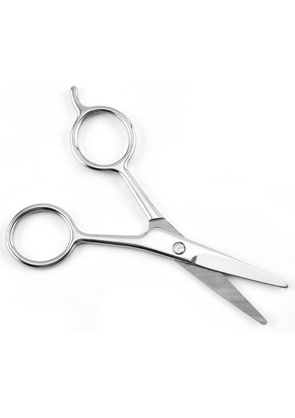 Gümüş Büyük Halka Makas Burun Saç Sakal Sakal Kaş Paslanmaz Çelik Güzellik Makas Gümüş Renk Baba Için Hediye (Yurt Dışından) modelleri