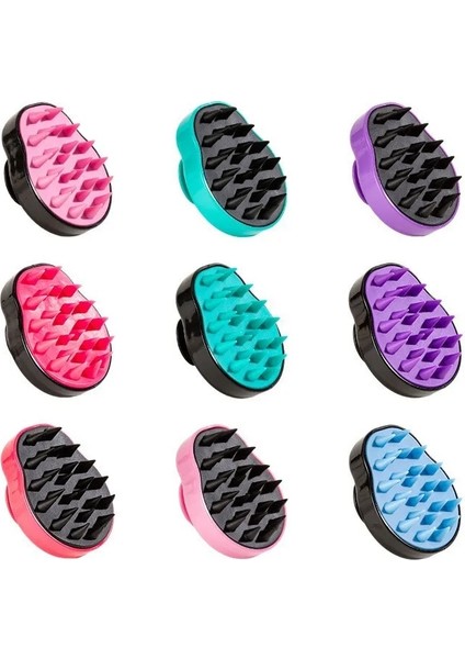 10 1 Adet Yumuşak Silikon Kafa Kafa Derisi Masaj Tarak Şampuan Fırçası Saç Yıkama Tarağı Duş Fırçası Kafa Masajı Saç Kuaförlük Aracı (Yurt Dışından) modelleri