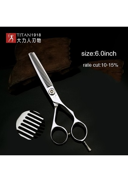 D9630W Titan 6.0 Inç Profesyonel Kuaförlük Makas Salon Berber Makası Saç Kesme Inceltme Makası Makas (Yurt Dışından) fiyatları