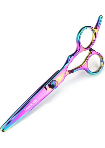 Gökkuşağı Kesme 6 Inç Saç Makas Inceltme Berber Kesme Profesyonel Saç Makası Makas Aletleri Paslanmaz Çelik Kuaförlük Makas 1 Adet (Yurt Dışından)