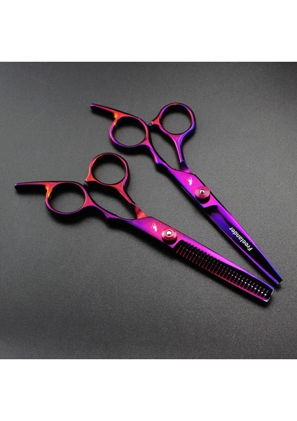 Gökkuşağı Kesme 6 Inç Saç Makas Inceltme Berber Kesme Profesyonel Saç Makası Makas Aletleri Paslanmaz Çelik Kuaförlük Makas 1 Adet (Yurt Dışından) fırsatları