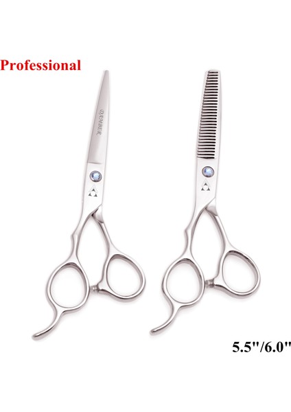 8000 Zi Dui 5.5 5.5 6.0 Saç Makas Sol El Profesyonel Kuaförlük Makas Berber Makas Seti Inceltme Saç Kesim Makası Kuaför 8001 # (Yurt Dışından) fırsatları