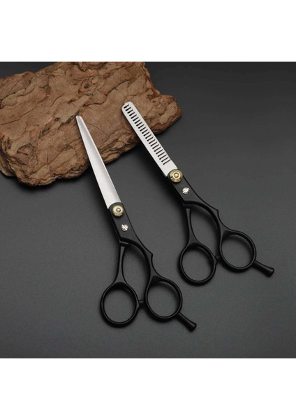 Siyah Ince Altın 6 Inç Paslanmaz Çelik Saç Makas Berber Aletleri Saç Kesme Makas Profesyonel Kuaförlük Keskin Inceltme Makası (Yurt Dışından) fiyatları