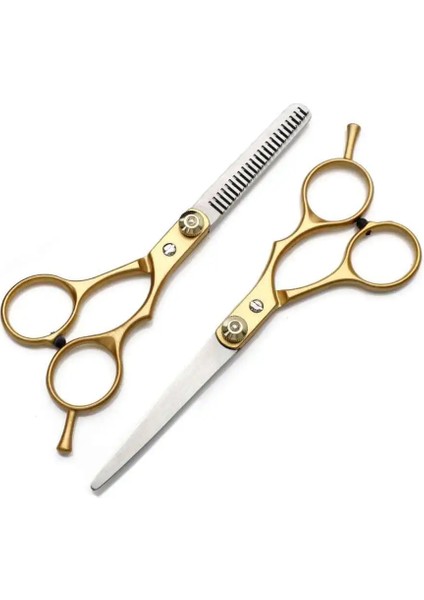 Siyah Ince Altın 6 Inç Paslanmaz Çelik Saç Makas Berber Aletleri Saç Kesme Makas Profesyonel Kuaförlük Keskin Inceltme Makası (Yurt Dışından) indirimleri