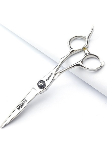 6 Inç V Diş Profesyonel Saç Kesim Makası 6 Inç Kuaförlük Bıçağı Makas 440C Yeni Büyük Samuray Profesyonel Kuaförlük Makas (Yurt Dışından) fırsatları