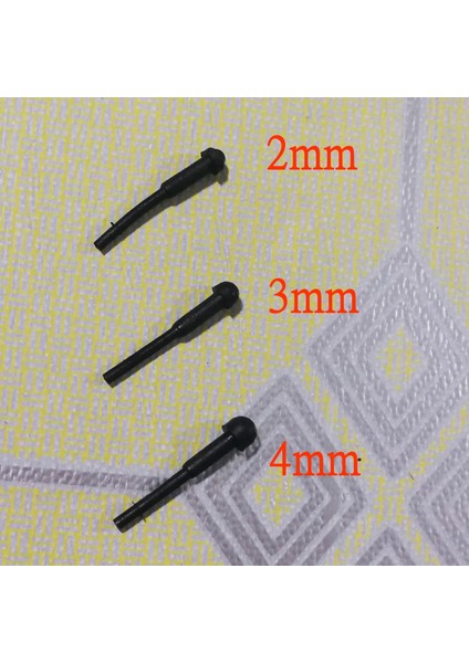 4mm 100 Adet/grup 2.5mm Veya 3.0mm Yedek Vida Tampon Saç Makas Berber Makası Stoper Ortak Kalite (Yurt Dışından)