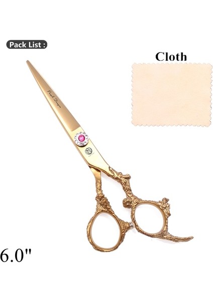 Z9005 Jin C 6n Saç Kesme Makası Profesyonel 5.5 "6" Jp 440C Kuaförlük Makas Berber Inceltme Makası Saç Kesimi Seti Dropshipping Z9005 (Yurt Dışından) fiyatları